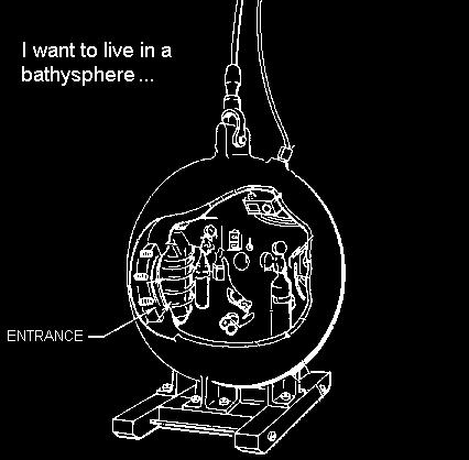 i want to live in a bathysphere